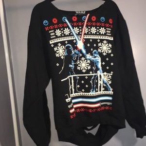 Distressed Star Wars Sweater